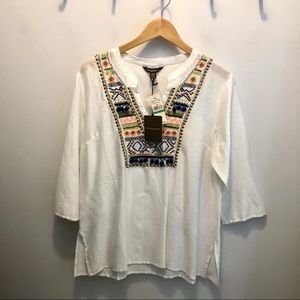 Tommy Bahama Costello Voile Tunic Large NWT